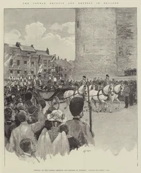 Der deutsche Kaiser und die Kaiserin in England